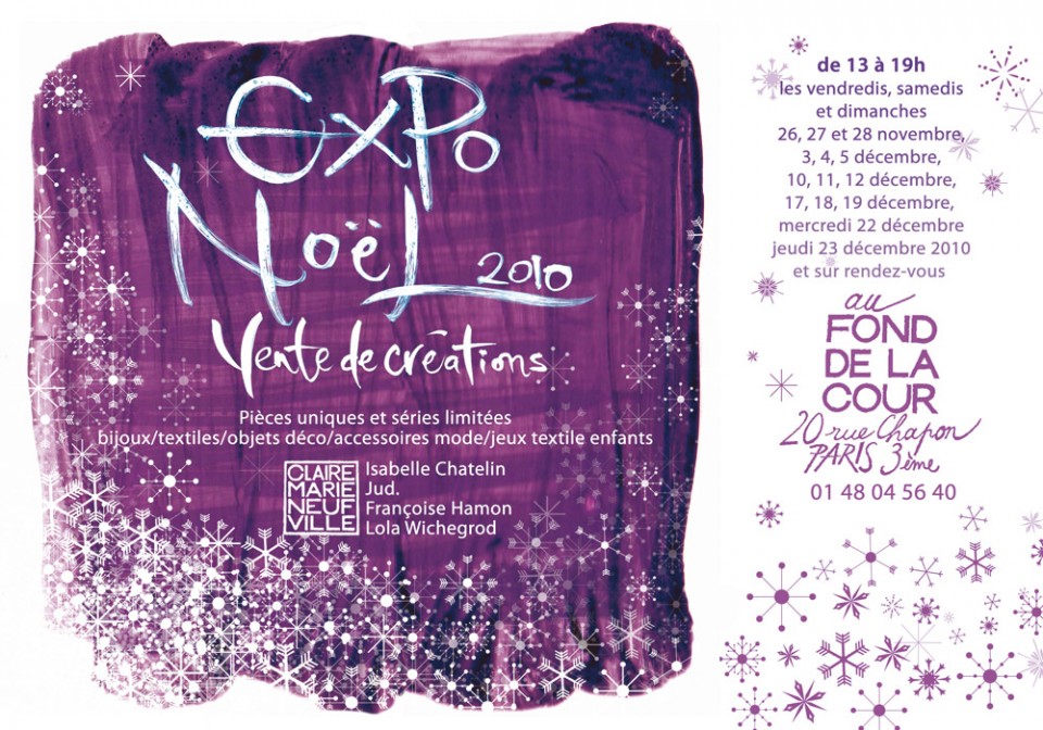 Vente Noël 2010